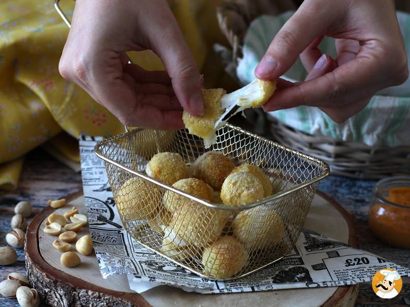 7. Mozzarelline in der Heißluftfritteuse