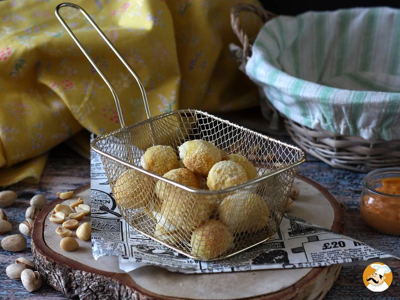 4. Mozzarella-Bällchen in der Heißluftfritteuse