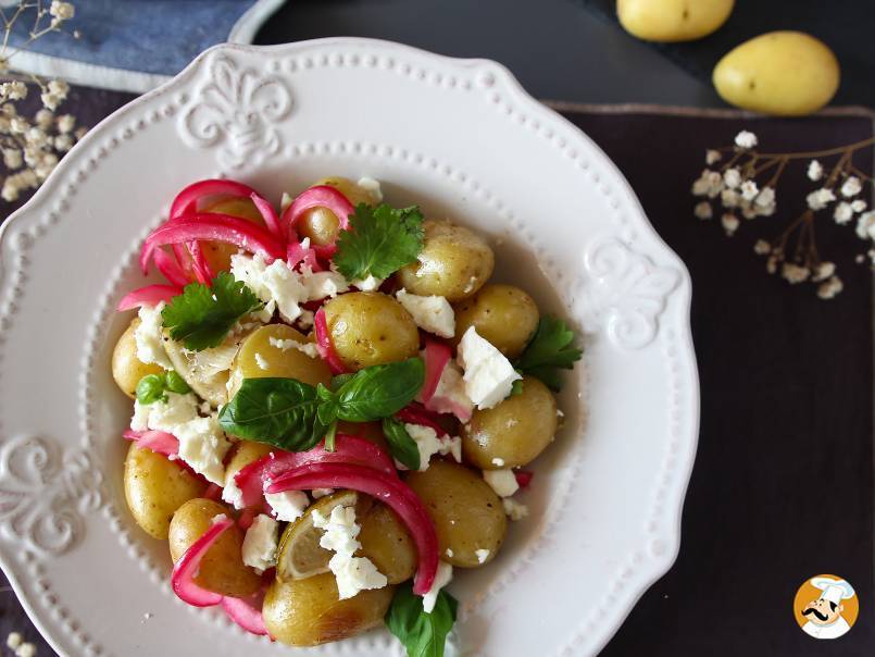 3. Kartoffelbällchen mit Zitrone und Feta: eine Explosion der Aromen