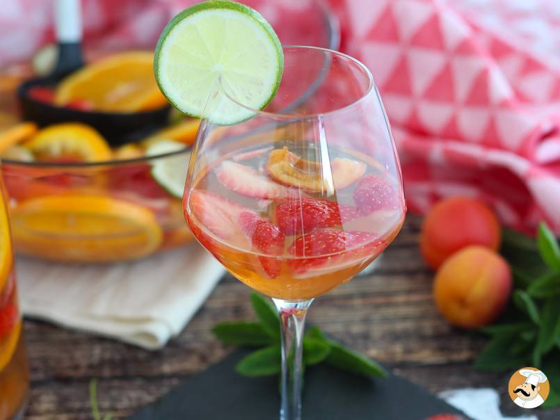 3. Weißwein-Sangria: der Star der Feierlichkeiten