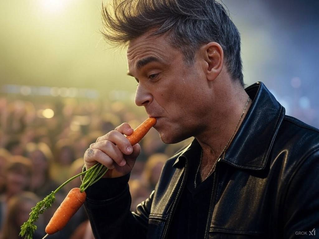 Robbie Williams' abrupte Ernährungsumstellung, die durch seine angeschlagene Gesundheit erzwungen wurde!