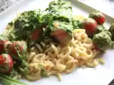 Rezept Lachs mit bärlauchsahne und kirschtomaten