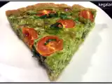 Rezept Bärlauch-ziegenkäse-quiche mit tomaten