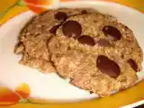 Rezept Chocolate chip protein flax cookies (getreidefrei, nussfrei, *zuckerfrei, roh)
