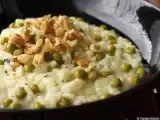 Rezept Risotto mit gorgonzola, erbsen und walnüssen