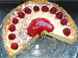 Rezept Käsekuchen mit himbeeren