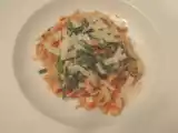Rezept Tagliatelle selbstgemacht mit parmaschinken-tomatensosse