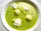 Rezept Erbsen apfel gazpacho mit kreuzkümmel und basilikum
