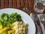 Rezept Spargel mit orangensauce und couscous