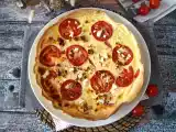 Rezept Vegetarische feta-tomaten-quiche, perfekt für ein picknick!