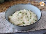 Rezept Leichte mayonnaise mit hartgekochten eiern und ohne öl! perfekt, wenn man keine rohen eier essen kann.