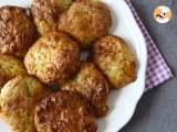 Rezept Air fryer zucchini beignets mit joghurt-feta-sauce