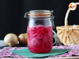 Rezept Rote zwiebelpickles, perfekt zum aufpeppen ihrer gerichte!