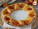 Rezept Tarte oranaise - blätterteig, konditorcreme und aprikosen