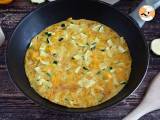 Rezept Omelette mit paprika und zucchini