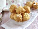 Rezept Chouquettes, brandteig mit perlzucker