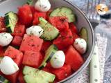 Rezept Wassermelone und gurkensalat