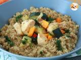 Rezept Quinoa mit gemüse und huhn