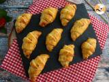 Rezept Blätterteigcroissants mit schinken und frischkäse