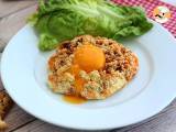 Rezept Wolkeneier mit chorizo