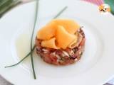 Rezept Tartar schinken melone tomate