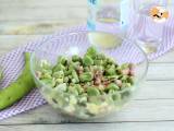 Rezept Bohnensalat mit speck