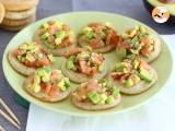 Rezept Toast mit lachs und avocado