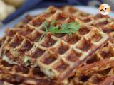 Rezept Waffeln mit speck, grafschaft und kartoffeln