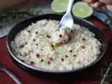 Rezept Risotto mit limette und rosa pfeffer: elegantes vegetarisches rezept für besondere abendessen