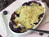 Rezept Heidelbeer-mandel-streusel: oben golden, innen saftig