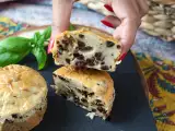 Rezept Herzhafte törtchen mit oliven und frischkäse aus dem airfryer