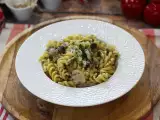 Rezept Cremige Pasta mit Shimeji und braunen Champignons