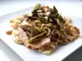 Rezept Spargel-lachs-tagliatelle mit zitrone-sahne-soße