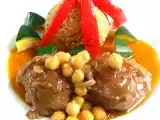 Rezept 100 - eine magische zahl. dazu lamm aus der küche libyens mit kichererbsen und couscous