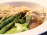 Rezept Gemüse und lachs im chinesischen steamer gegart