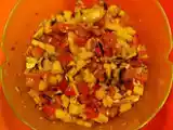 Rezept Salsa aus mango, roter zwiebel & tomaten