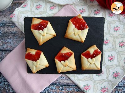 Rezept Mürbegebäck liebesumschläge für den valentinstag