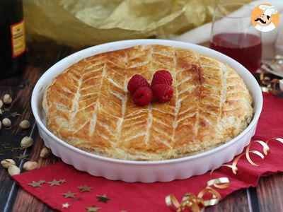 Rezept Galette des rois frangipane himbeere pistazie