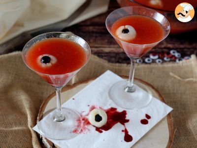 Rezept Blutiger cocktail für halloween, zum teilen und ohne alkohol!- halloween cocktail