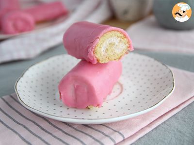 Rezept Mini-erdbeerbrötchen, die pink panthers