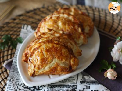 Rezept Apfel- und haselnusscremetaschen zum dreikönigstag