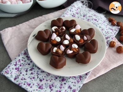 Rezept Pralinen mit marshmallows und haselnüssen