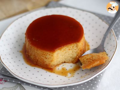 Rezept Flan mit eingedickter milch