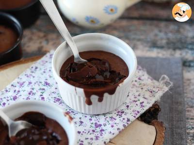 Rezept Fondants au chocolat au air fryer extra coulants !