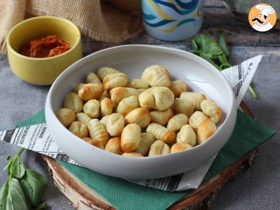 Rezept Knusprig-weiche gnocchi aus dem air fryer - in nur 10 minuten fertig!