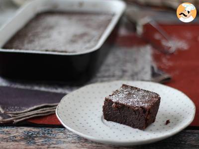 Rezept Extra schmelzender schokoladenkuchen mit kastaniencreme mit nur 4 zutaten