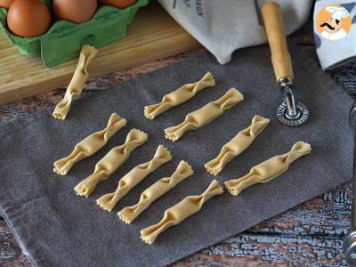 Rezept Caramelle, die bonbonförmigen ravioli, füllung mit kürbis und ricotta