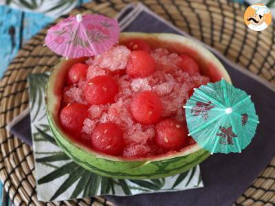 Rezept Wassermelonen-frosé: der super erfrischende granita-cocktail mit rosé!