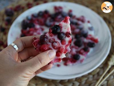 Rezept Gefrorene joghurtriegel mit roten früchten