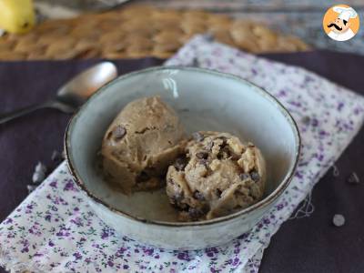 Rezept Veganes bananeneis super einfach zu machen cookie geschmack! veganer cookie dough